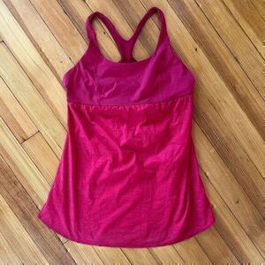 Lululemon RARE Venus Racerback Tank in Red